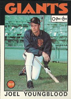 1986 O-Pee-Chee Baseball Cards 177     Joel Youngblood